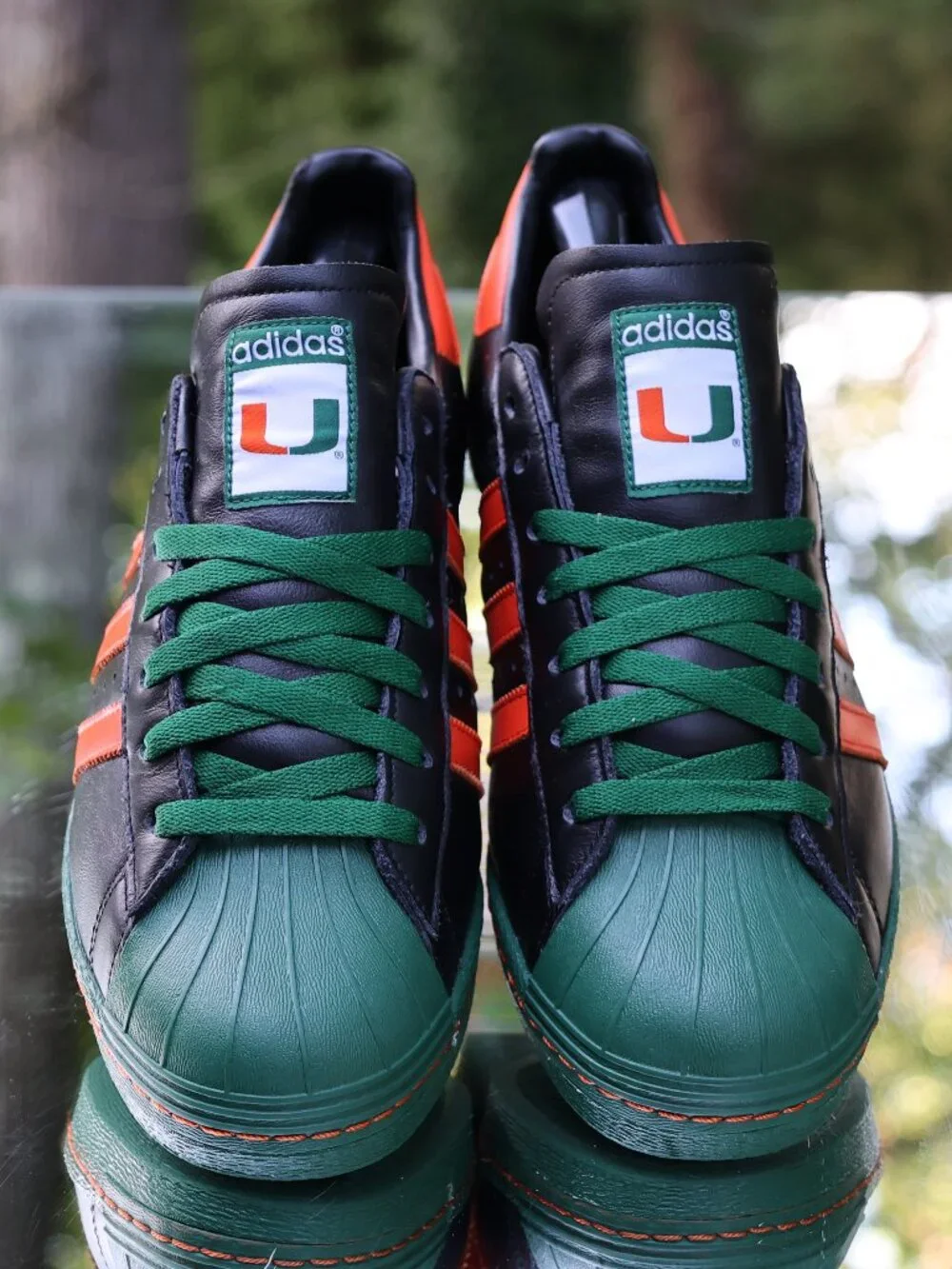 Adidas miadidas Superstar Miami Hurricanes 2015 B91258 Men's 10.5